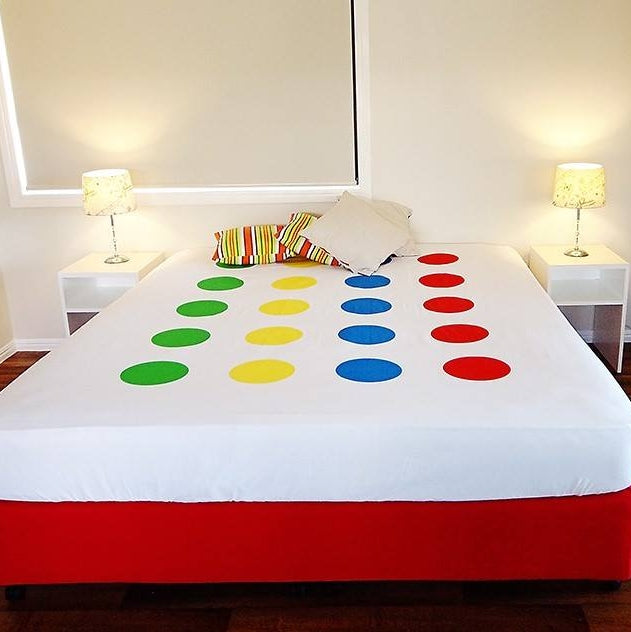 Novelty Twister Bed Sheet Double / Full